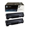 Toner HP CE278AD Dual Pack pro LJ P1566, black