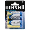 Baterie Maxell LR20, 1,5 V, monolnek velk D, 2 ks