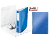 Poada Leitz 180 Active WOW, 82 mm, modr, 5 ks - Akce