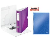 Poada Leitz 180 Active WOW, 82 mm, purpurov, 5 ks - Akce