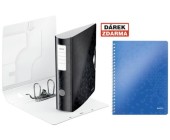Poada Leitz 180 Active WOW, 82 mm, ern, 5 ks - Akce