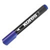 Znakova Kores K-Marker permanentn, kulat, modr