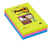 Bloek Post-it 660- 3SSUC, linkovan, 101x152 mm, 3x90 lstk