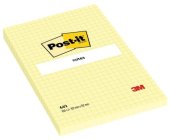 Bloek Post-it 662, 102x152 mm, tverekovan, lut, 100 l.