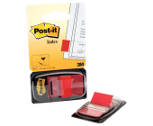 Zloky Post-it 680- 1, 25,4x43,2 mm, 50 ks, erven