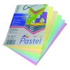 Barevn papr A4, mix pastelovch barev, 5x50 list