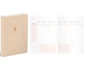 Diář Inspirační, týdenní, A5, Beige 2026