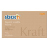 Samolepic bloek KRAFT, 76x127 mm, 100 lstk