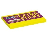 Samolepic bloek Stickn Extra Sticky 76 x 127 mm, 90 l., lut