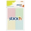 Samolepic bloek Stickn 38x51 mm, 4x50 l., pastelov barvy