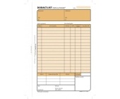 Dodac list, A5, samopropisovac, 100 list, OPTYS