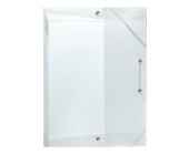 Box na spisy PP A4, hbet 4 cm, transparentn ir