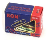 Dopisn spona 453 B barevn, potaen, balen 100 ks