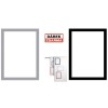 Magnetick rmeek Duraframe A4, stbrn, 5 ks - Akce