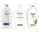 Tekut mdlo Dove s dvkovaem 250 ml, mix druh